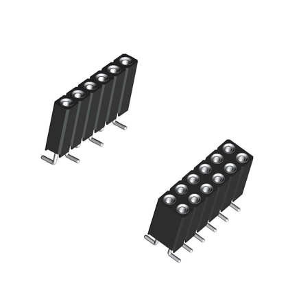 2.54mmMachined Female SMT
